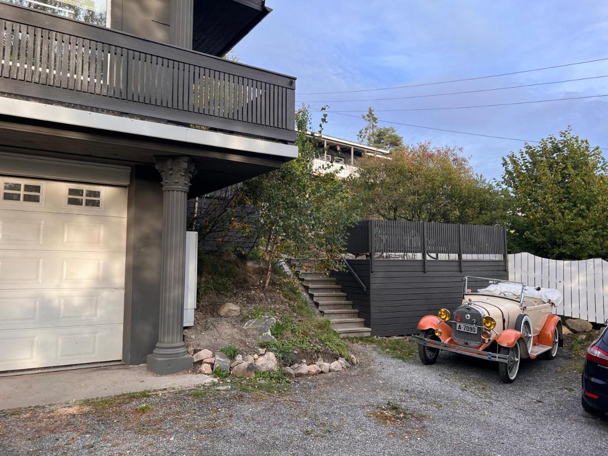 הוילה Vestre Haugen House Sentralt Oslo Gratis Privat Parkering מראה חיצוני תמונה